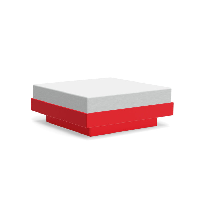 Platform One Ottoman - Loll Designs - Stools + Benches + Ottomans - Black - Charcoal - HORNE