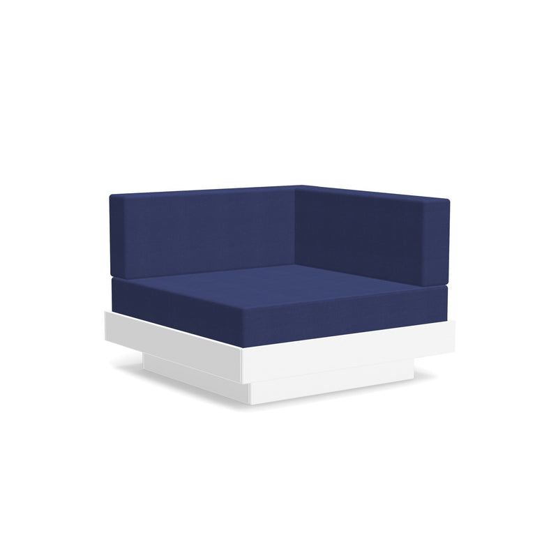 Platform One Sectional Corner - Loll Designs - Outdoor Furniture - Black - Charcoal - HORNE
