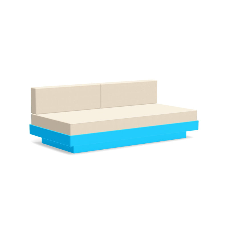 Platform One Sectional Sofa - Loll Designs - Outdoor Furniture - Black - Charcoal - HORNE