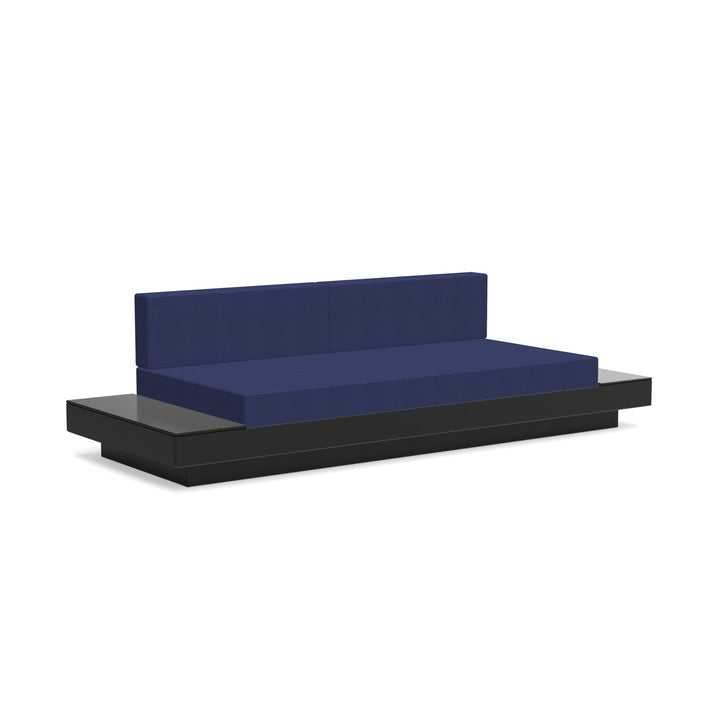 Platform One Sofa With Tables - Loll Designs - Outdoor Furniture - Black - Navy - HORNE