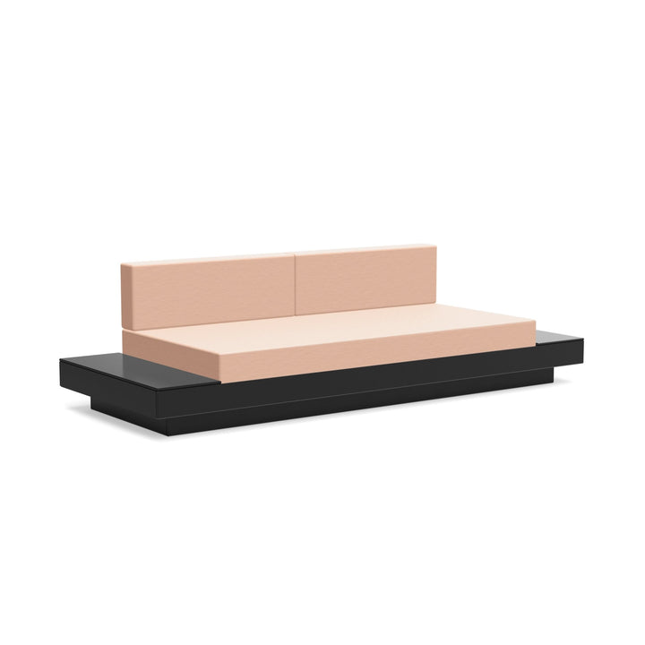 Platform One Sofa With Tables - Loll Designs - Outdoor Furniture - Black - Petal - HORNE