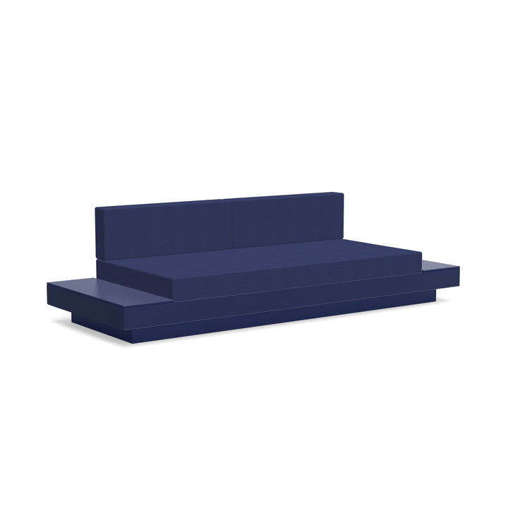 Platform One Sofa With Tables - Loll Designs - Outdoor Furniture - Navy Blue - Navy - HORNE