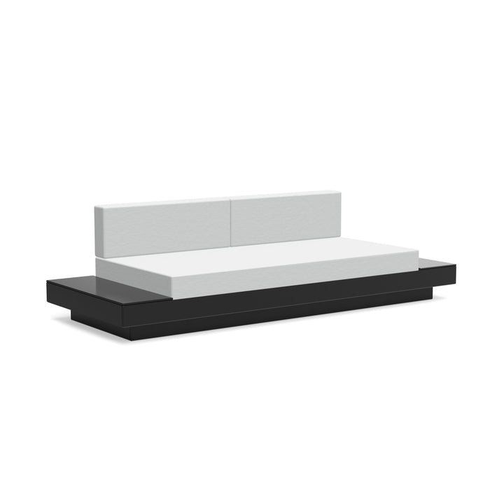 Platform One Sofa With Tables - Loll Designs - Outdoor Furniture - Black - Silver - HORNE