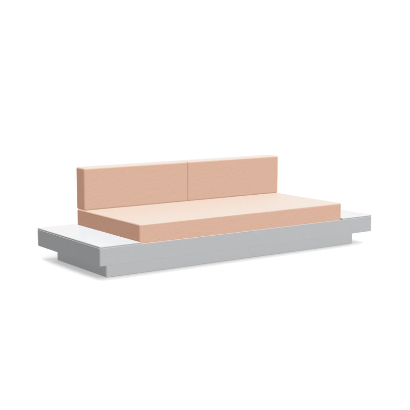 Platform One Sofa With Tables - Loll Designs - Outdoor Furniture - Black - Charcoal - HORNE