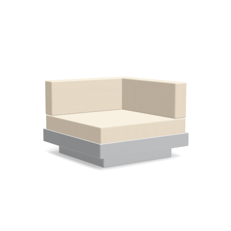 Platform One Sectional Corner - Loll Designs - Outdoor Furniture - Black - Charcoal - HORNE