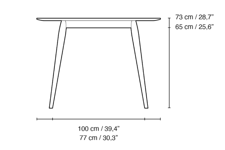 PLAYdinner Round Dining Table - Bruunmunch - Tables - 47.2"Ø - Smoked Oak - HORNE