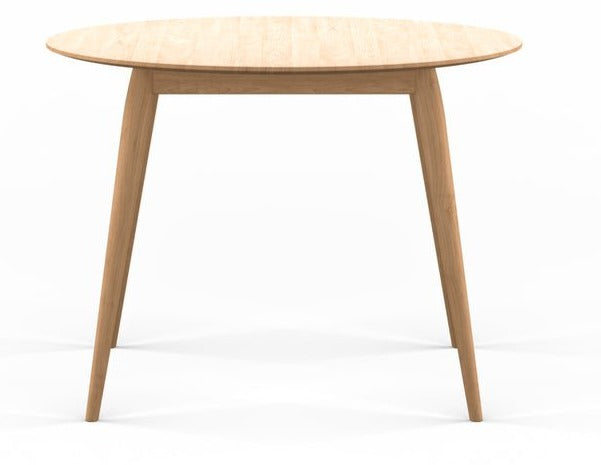 PLAYdinner Round Dining Table - Bruunmunch - Tables - 39.4"Ø - White Oiled Oak - HORNE