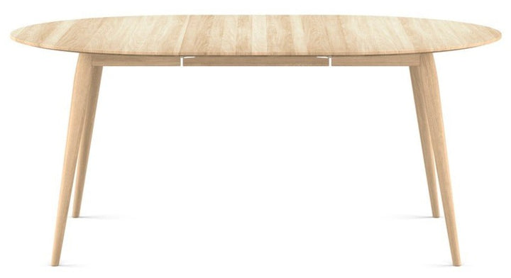 PLAYdinner Round Dining Table - Extendable - Bruunmunch - Tables - Soaped Oak - 1 Solid Wood Plate - HORNE