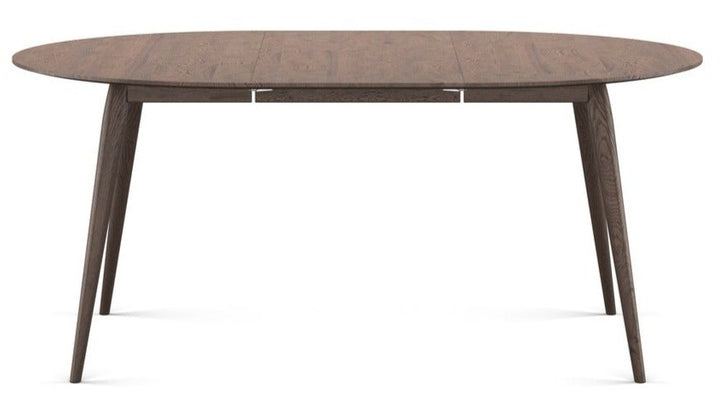 PLAYdinner Round Dining Table - Extendable - Bruunmunch - Tables - Walnut - 1 Solid Wood Plate - HORNE