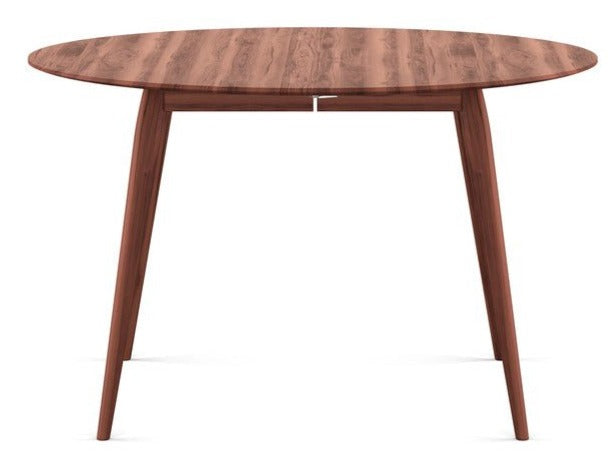 PLAYdinner Round Dining Table - Extendable - Bruunmunch - Tables - Walnut - 2 MDF Plates - HORNE