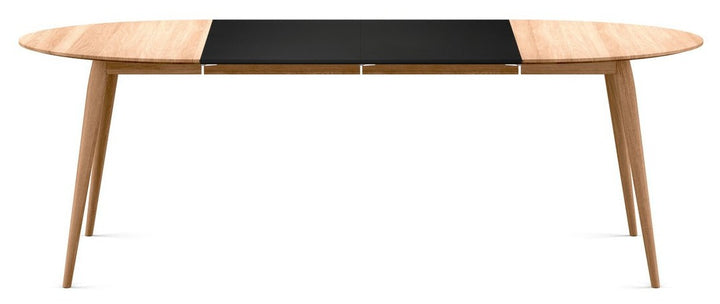 PLAYdinner Round Dining Table - Extendable - Bruunmunch - Tables - Natural Oil - 2 MDF Plates - HORNE