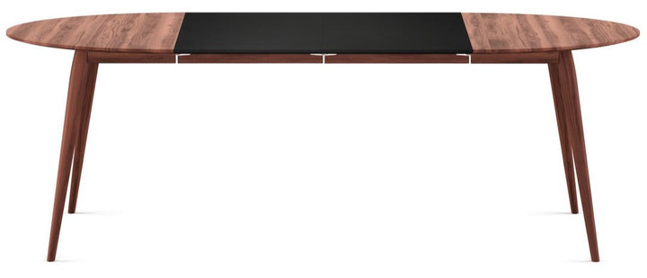PLAYdinner Round Dining Table - Extendable - Bruunmunch - Tables - Walnut - 2 MDF Plates - HORNE
