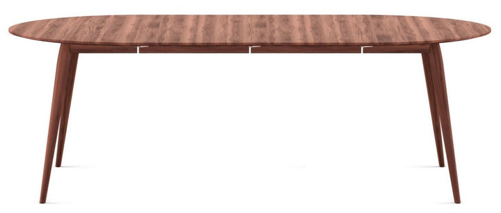 PLAYdinner Round Dining Table - Extendable - Bruunmunch - Tables - Walnut - 2 MDF Plates - HORNE