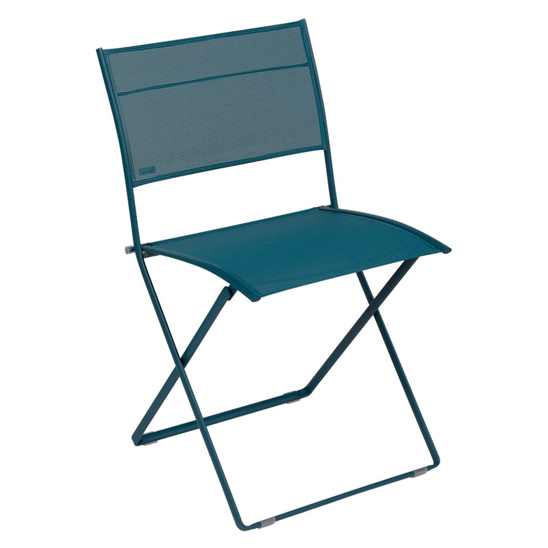 Plein Air Side Chair Stereo Fabric - Set of 2 - Fermob - Outdoor Furniture - Red Ochre - HORNE