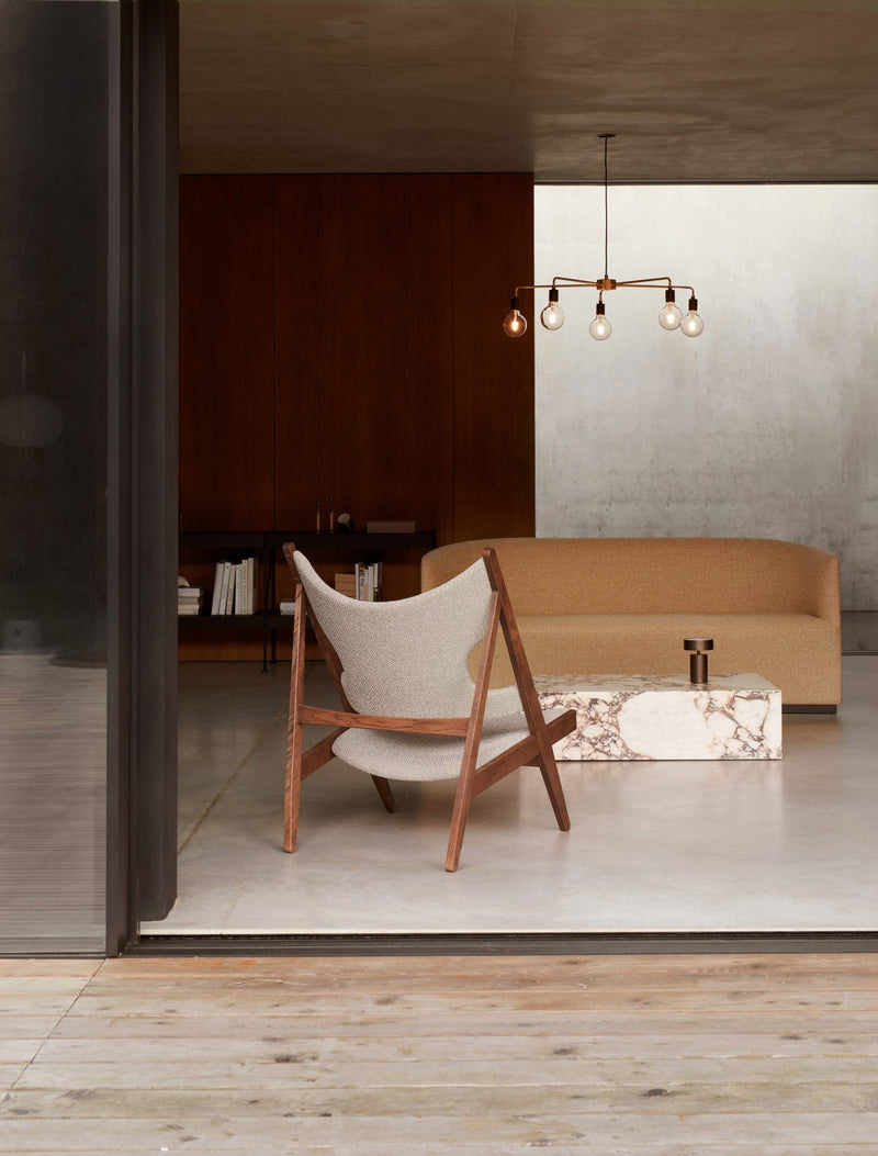 Plinth - Audo Copenhagen - Tables + Desks - Tall - Calacatta Viola Marble - HORNE
