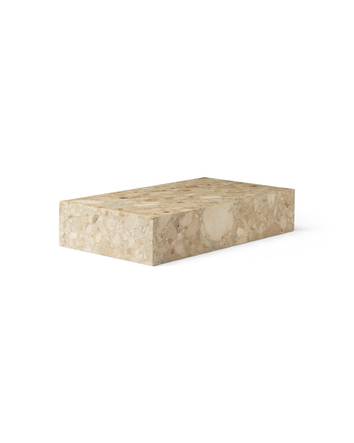 Plinth - Audo Copenhagen - Tables + Desks - Tall - Calacatta Viola Marble - HORNE