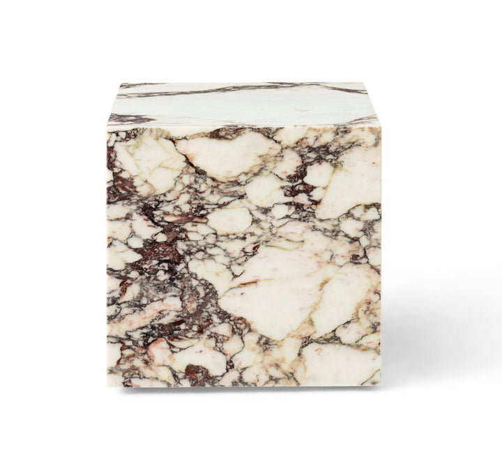 Plinth - Audo Copenhagen - Tables + Desks - Low - Grey Kendzo Marble - HORNE