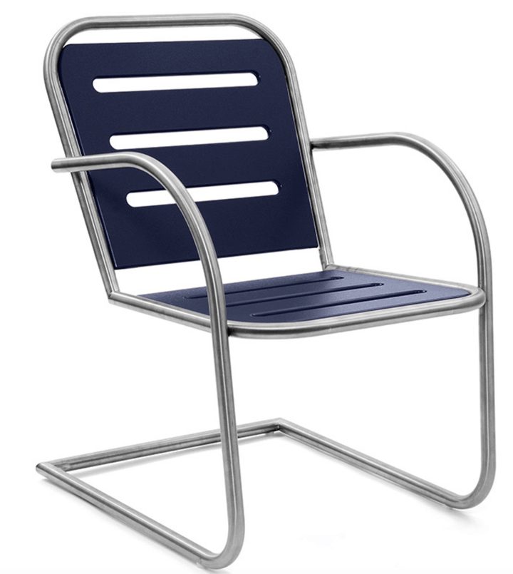 Pliny The Lounger - Loll Designs - Outdoor Furniture - Navy Blue - HORNE