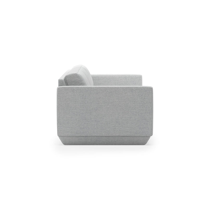 Podium Sofa: 3 - Seater - Gus* Modern - Sofas - Bayview Silver - HORNE