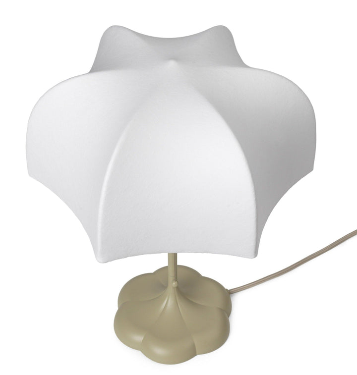 Poem Table Lamp - Ferm Living - Tables + Desks - White/ Grass Green - HORNE