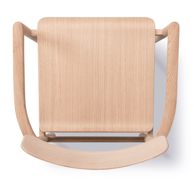 Post Chair - Fredericia - Chairs - Oak Lacquered - HORNE