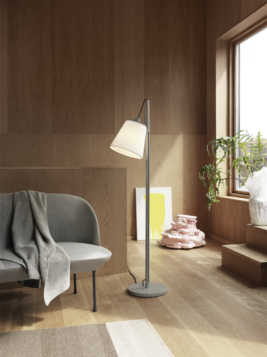 Pull Floor Lamp - Muuto - Floor Lamps - Gray/White - HORNE