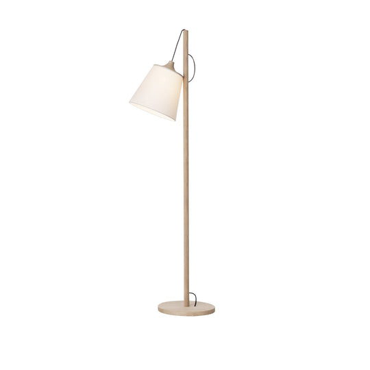 Pull Floor Lamp - Muuto - Floor Lamps - Oak/White - HORNE