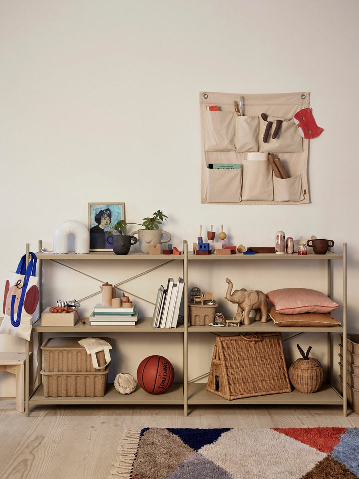 Punctual Modular Shelving System - Ferm Living - Shelving - Wooden Shelf - HORNE