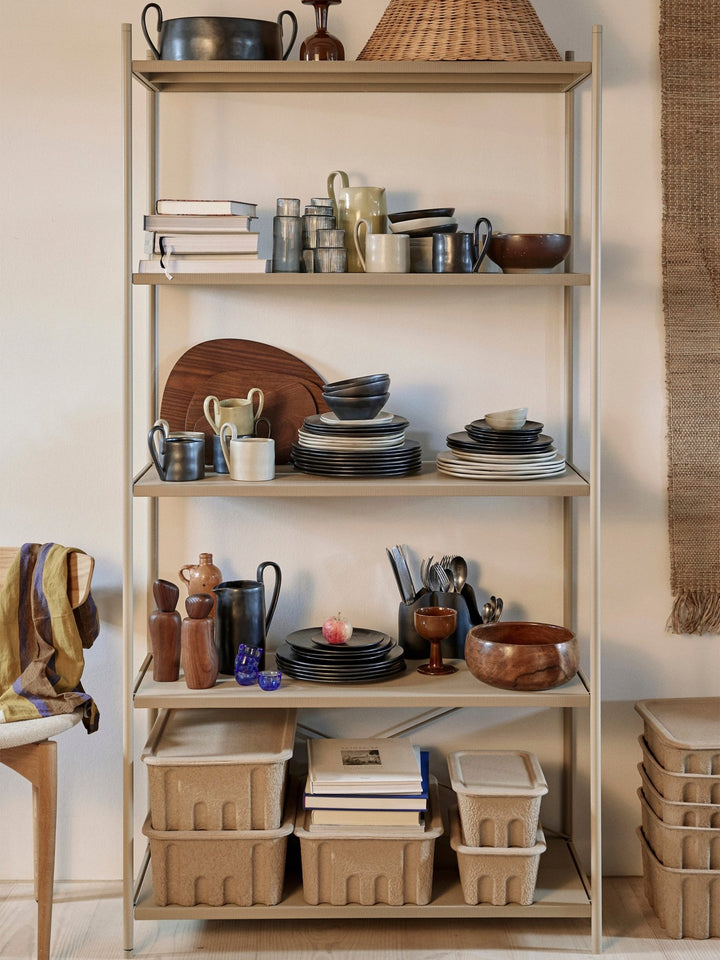 Punctual Modular Shelving System - Ferm Living - Shelving - Wooden Shelf - HORNE