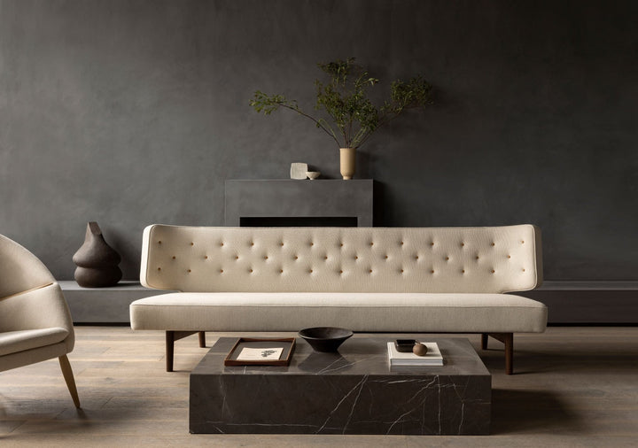 Radiohus Sofa - 2 Seater - Audo Copenhagen - Sofas - Natural Oak - Dakar Leather - 0250 Cognac - HORNE