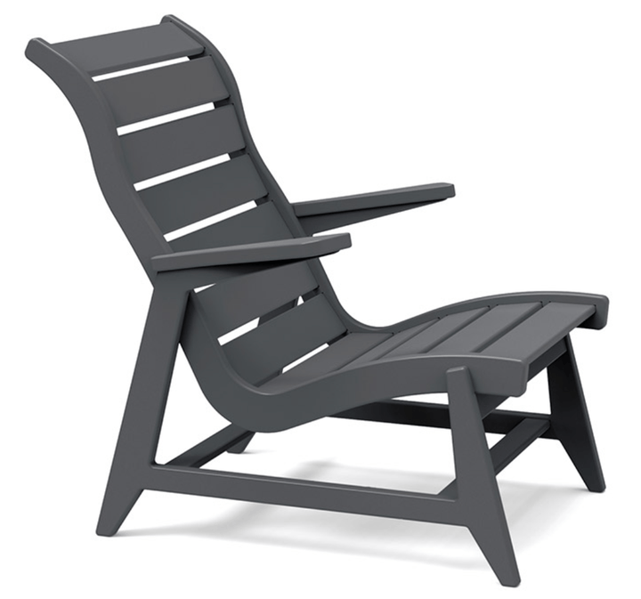 Rapson Chair - Loll Designs - Outdoor Furniture - Charcoal Grey - HORNE