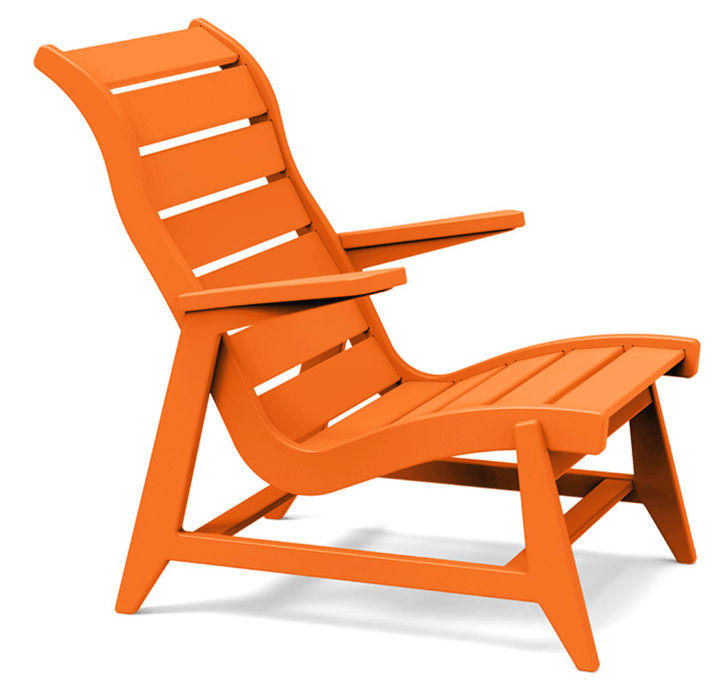 Rapson Chair - Loll Designs - Outdoor Furniture - Sunset Orange - HORNE