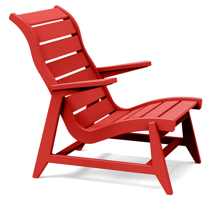 Rapson Chair - Loll Designs - Outdoor Furniture - Apple Red - HORNE