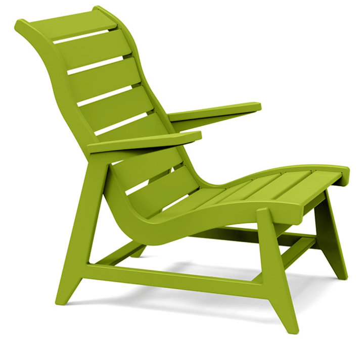 Rapson Chair - Loll Designs - Outdoor Furniture - Leaf Green - HORNE