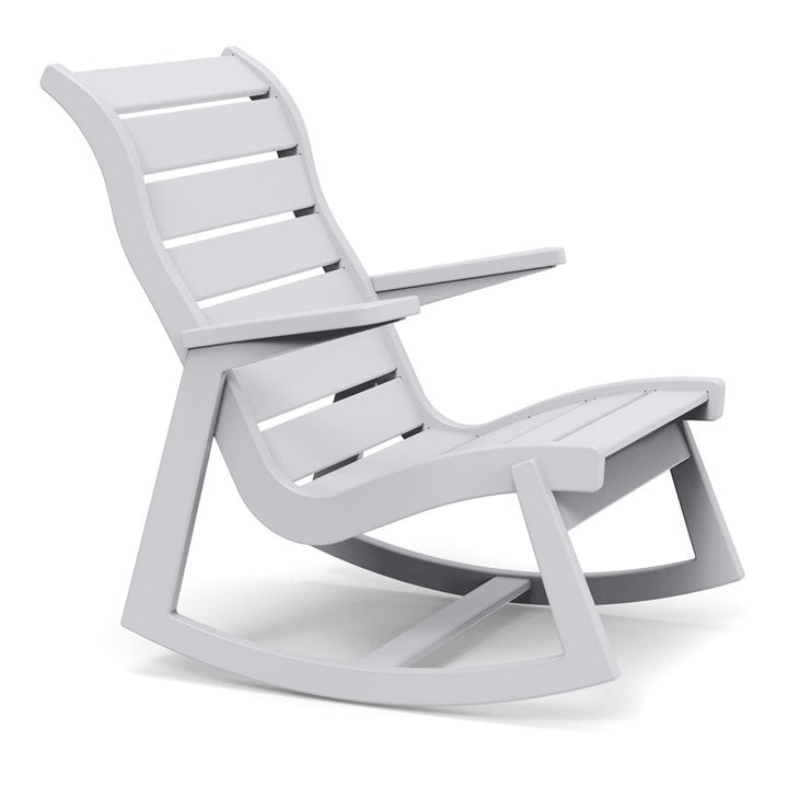 Rapson High Back Rocker Chair - Loll Designs - Outdoor Furniture - Driftwood - HORNE