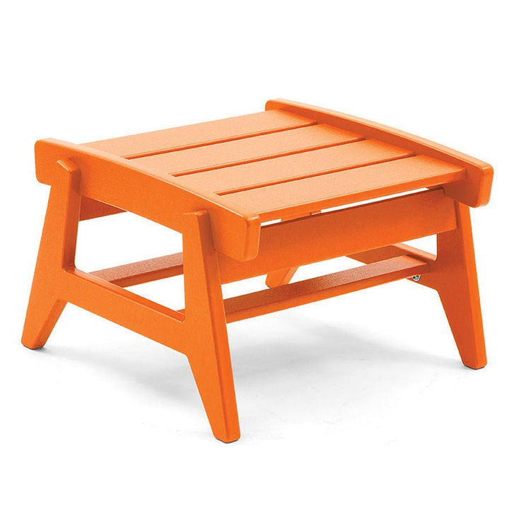 Rapson Ottoman - Loll Designs - Stools + Benches + Ottomans - Sunset Orange - HORNE
