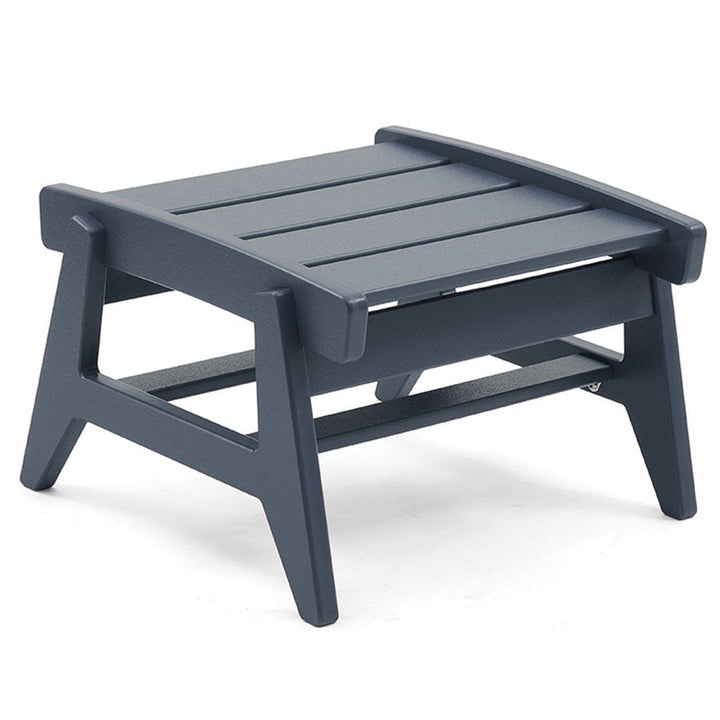 Rapson Ottoman - Loll Designs - Stools + Benches + Ottomans - Charcoal Grey - HORNE