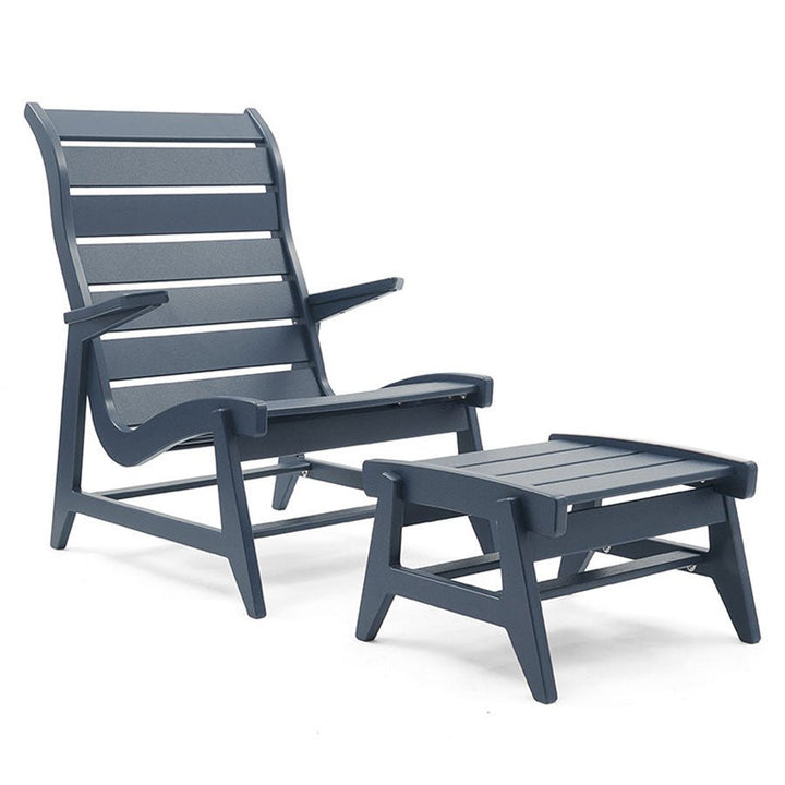 Rapson Ottoman - Loll Designs - Stools + Benches + Ottomans - Driftwood - HORNE