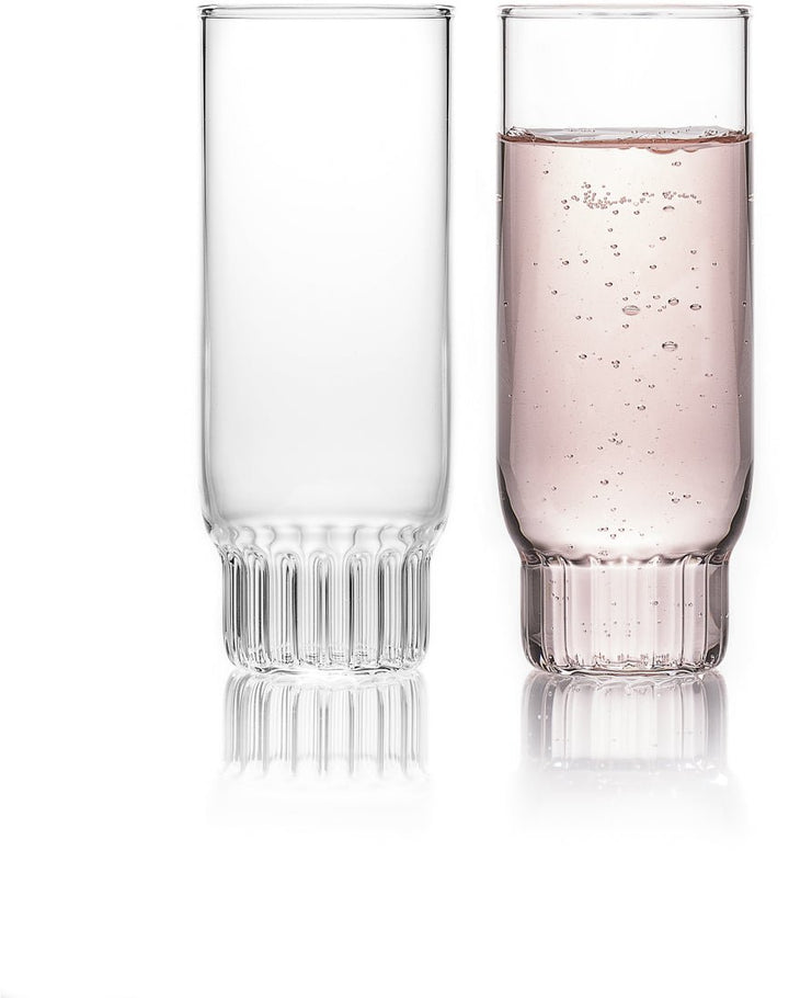 Rasori Champagne Flute - Set of 2 - Fferrone Design - Glassware - HORNE