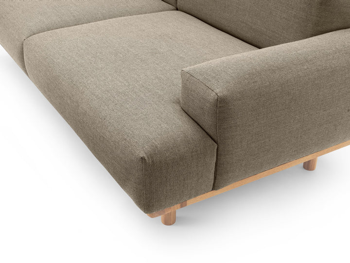 Reason 2 - Seater Sofa - Bruunmunch - Sofas - Rewool 218 - HORNE