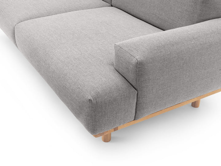 Reason 2 - Seater Sofa - Bruunmunch - Sofas - Rewool 218 - HORNE