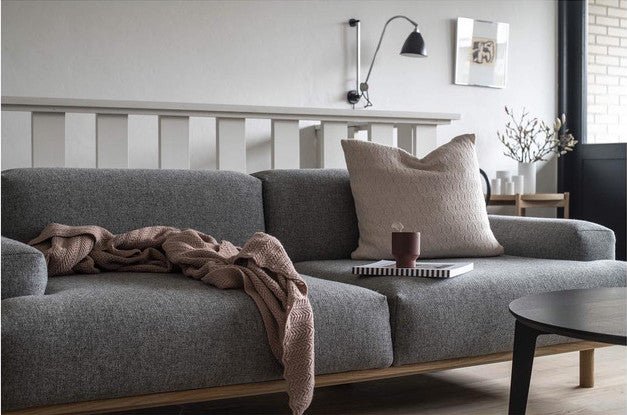 Reason 2 - Seater Sofa - Bruunmunch - Sofas - Rewool 218 - HORNE