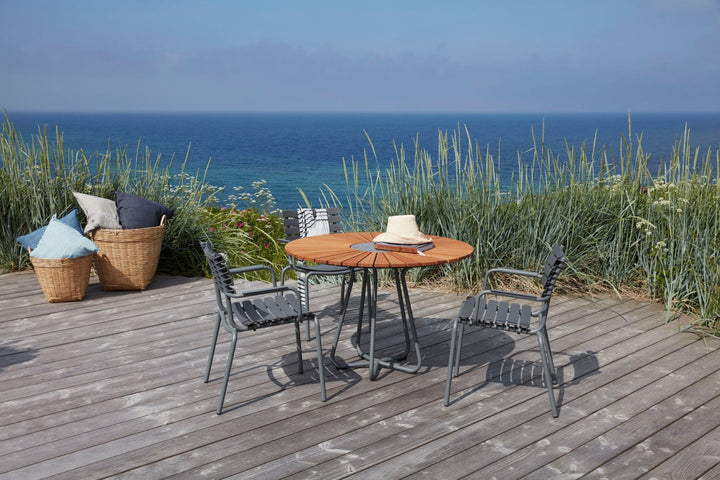ReCLIPS Outdoor Dining Chair - HOUE - Outdoor Furniture - Dark Grey - Aluminum - HORNE