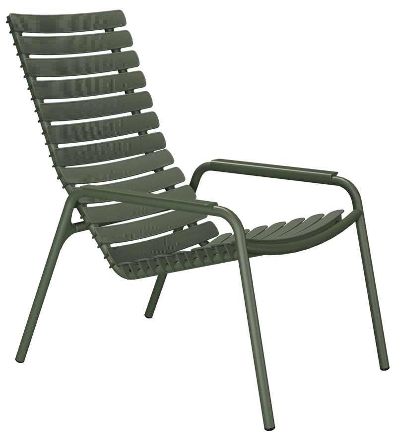 ReCLIPS Outdoor Lounge Chair - HOUE - Outdoor Furniture - Sky Blue - Bamboo - HORNE