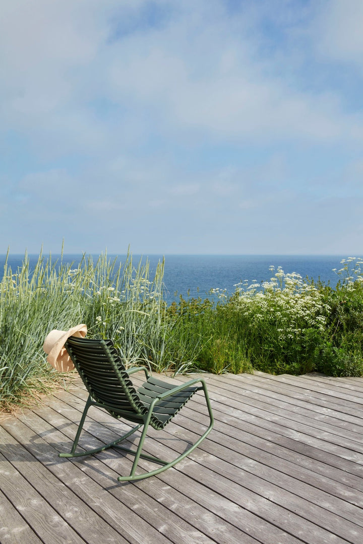 ReCLIPS Outdoor Rocking Chair - HOUE - Outdoor Furniture - Sky Blue - Aluminum - HORNE