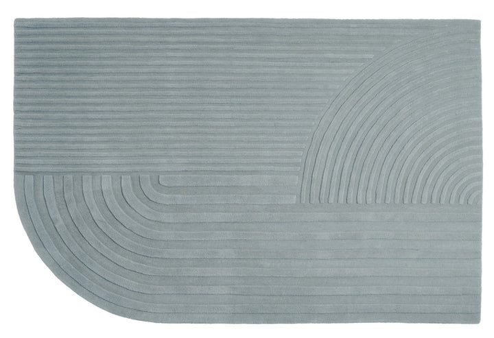 Relevo Rug - Muuto - Rugs - Large - Sage Green - HORNE