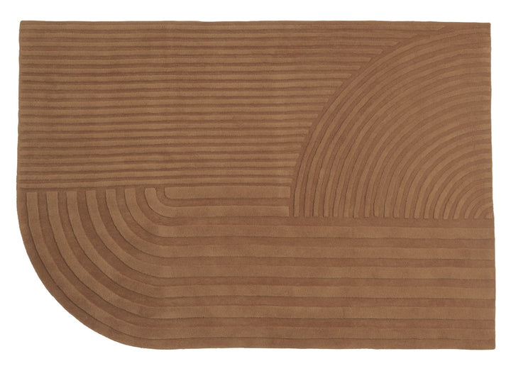 Relevo Rug - Muuto - Rugs - Small - Burnt Orange - HORNE