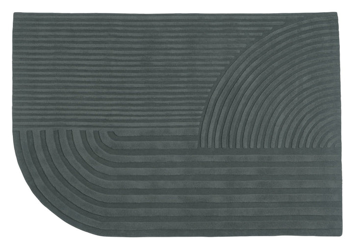 Relevo Rug - Muuto - Rugs - Small - Dark Green - HORNE