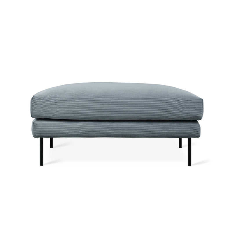 Renfrew Ottoman - Gus* Modern - Stools + Benches + Ottomans - Merino Cream - HORNE
