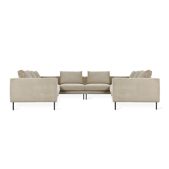 Renfrew U - Shaped Sectional - Gus* Modern - Sofas - Mersey Caribou - HORNE
